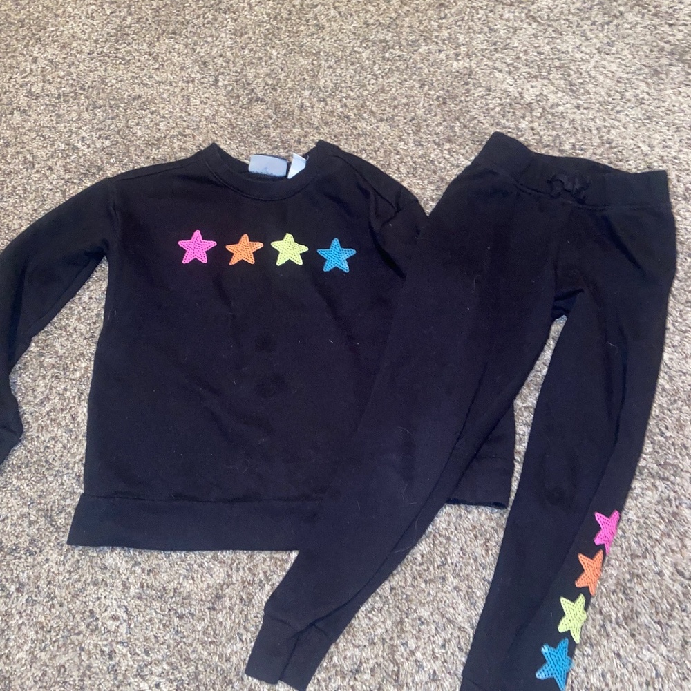 Girls Childrens Place Set XS Outfit Pullover